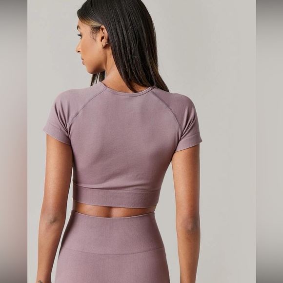 SHEIN Basics Matching Yoga Set in Mauve Purple - SIZE S - Picture 4 of 8